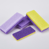 Purple Yellow Double-Sided Disposable Pumice Stone for Feet