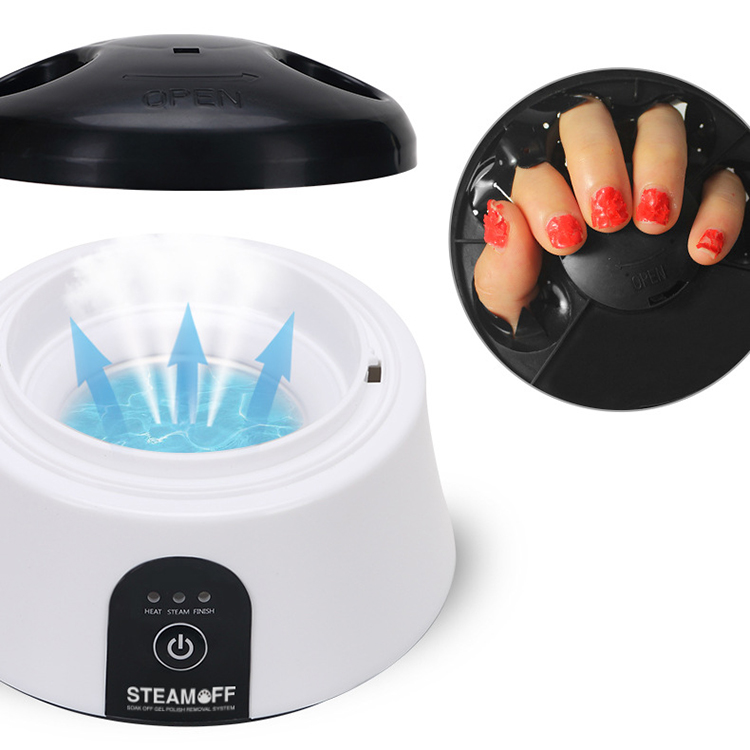 36W Portable Automatic Electric Steam Off Nail Gel Polish Remover Machine
