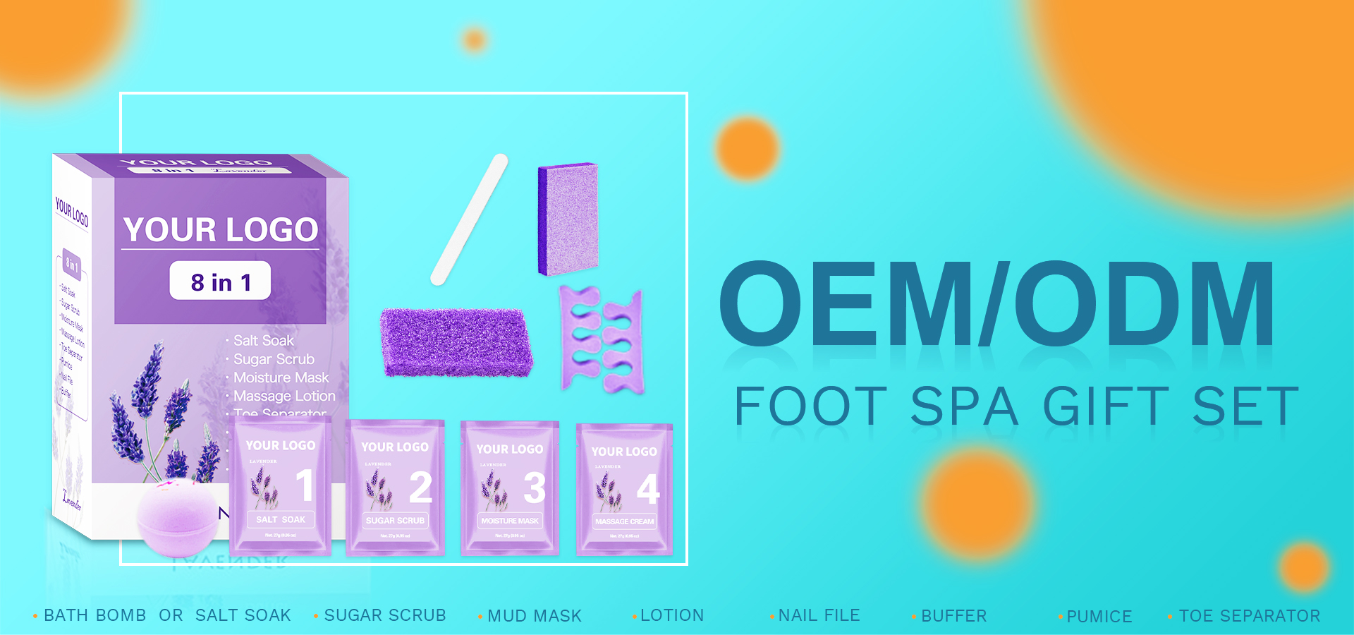 Oem/odm Pedi In A Box For Soaking