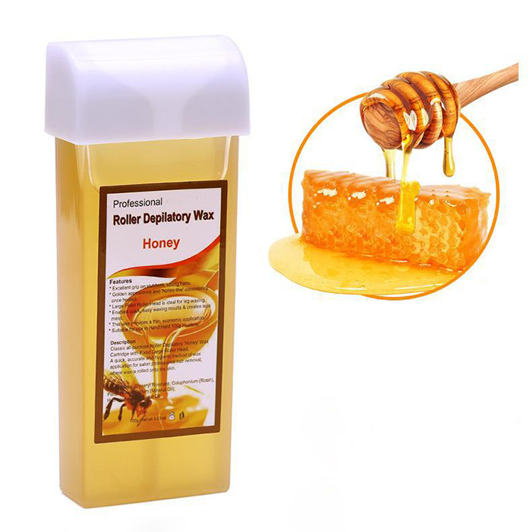 Organic Customized Scents Honey Roll on Wax for Hair Removal