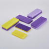Purple Yellow Double-Sided Disposable Pumice Stone for Feet