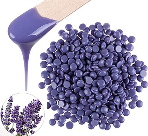 Natural Purple Hard Wax Beads for Hair Removal