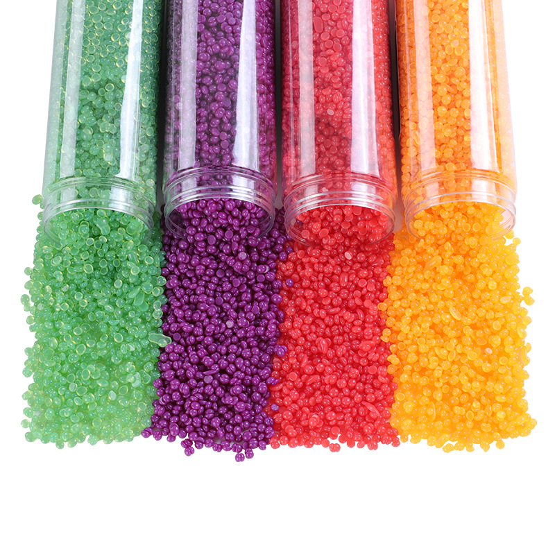 Professional Painless Colored Wax Beads for Sensitive Skin