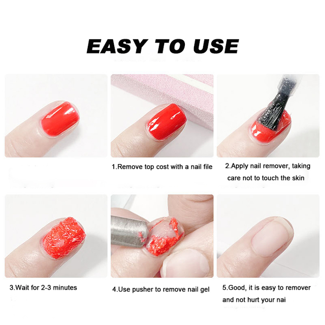 Magic Quick Gel Polish Nail Remover