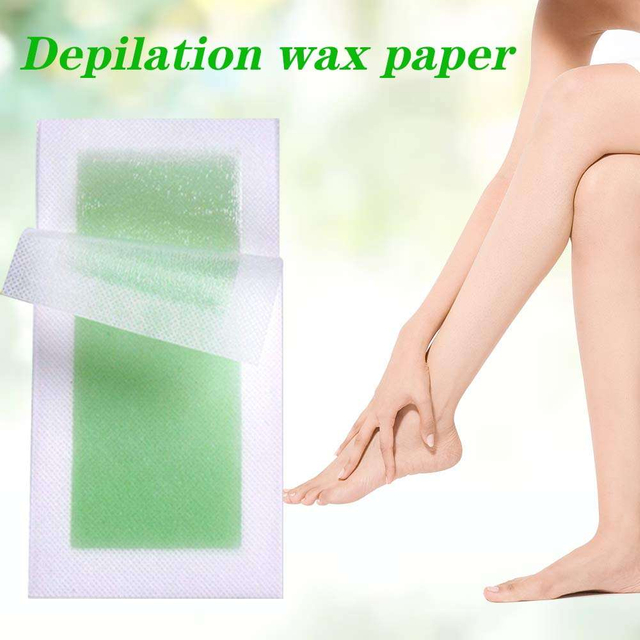 Body Waxing Depilatory Paper Wax Strips Hair Removal