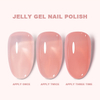 New Arrival Nude Jelly Gel Nail Polish
