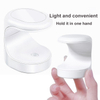 White Cordless Mini Portable Nail Lamp with USB